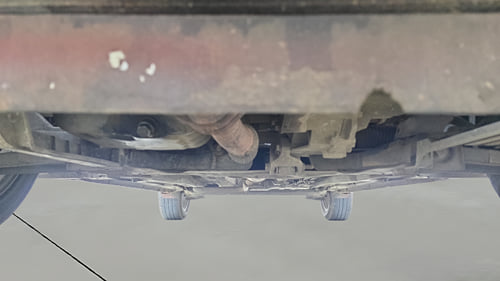 Used 2021 Tata Altroz XZ Petrol Petrol Manual extra FRONT LEFT UNDERBODY VIEW