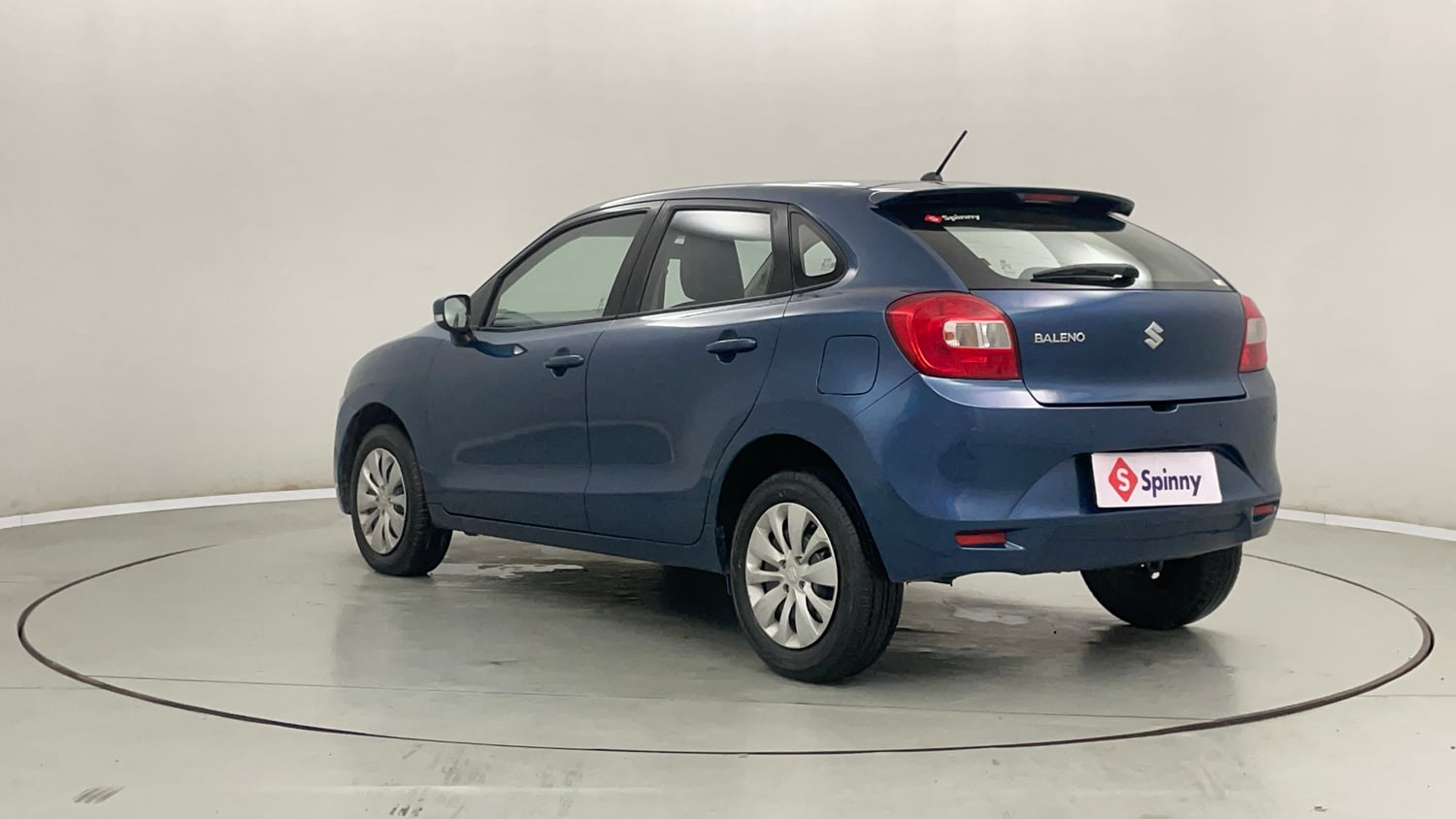 Used 2017 Maruti Suzuki Baleno Delta 1.2 Petrol Manual exterior LEFT REAR CORNER VIEW