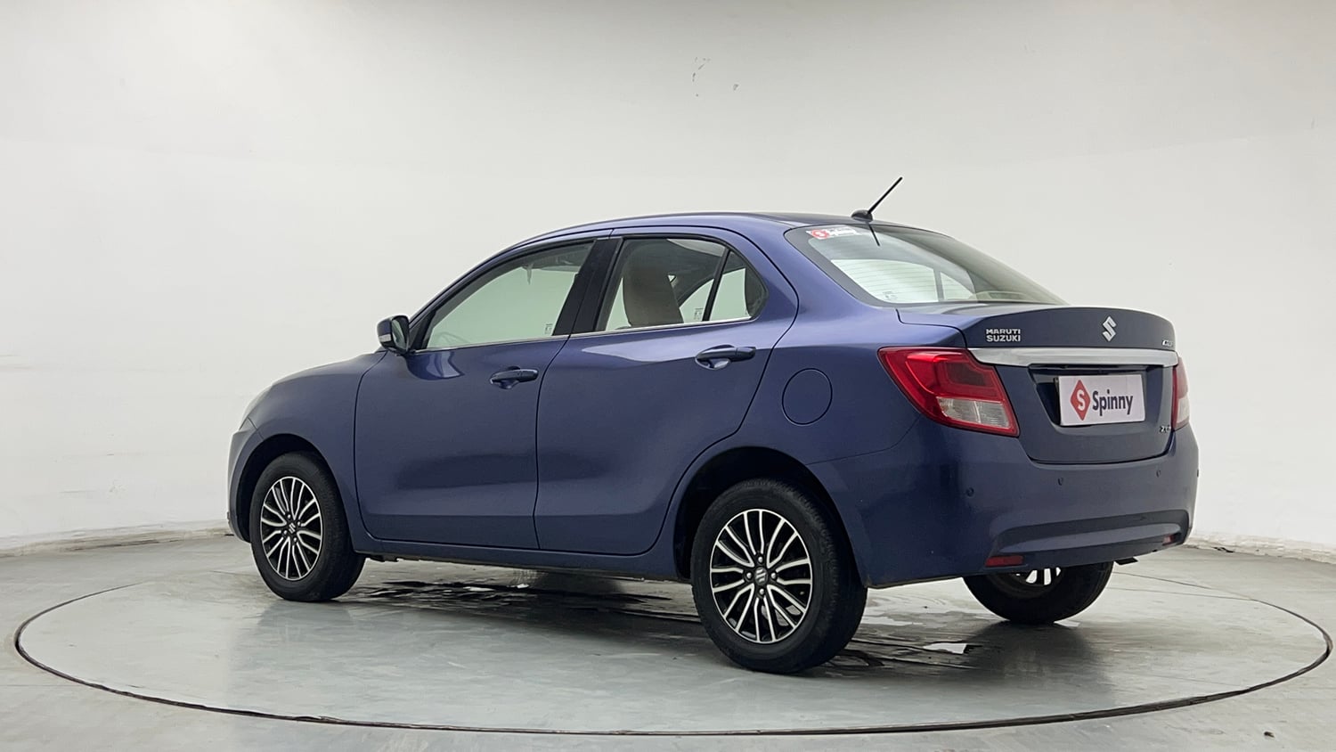Used 2019 Maruti Suzuki Dzire ZXi Plus AMT Petrol Automatic exterior LEFT REAR CORNER VIEW