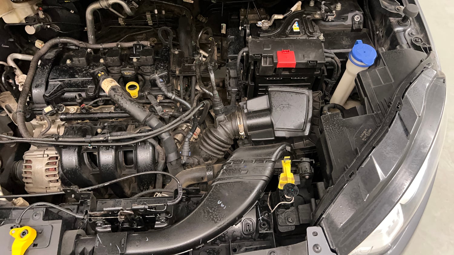 Used 2021 Ford EcoSport Titanium 1.5L Ti-VCT Petrol Manual engine ENGINE LEFT SIDE VIEW