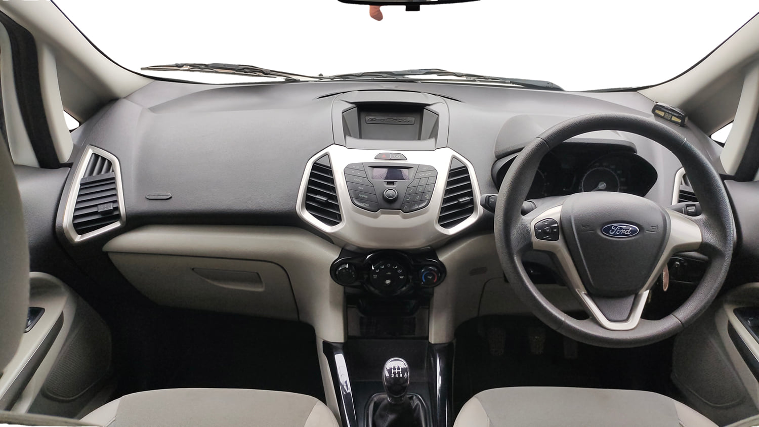 Used 2014 Ford EcoSport Trend 1.5 Ti-VCT Petrol Manual interior DASHBOARD VIEW