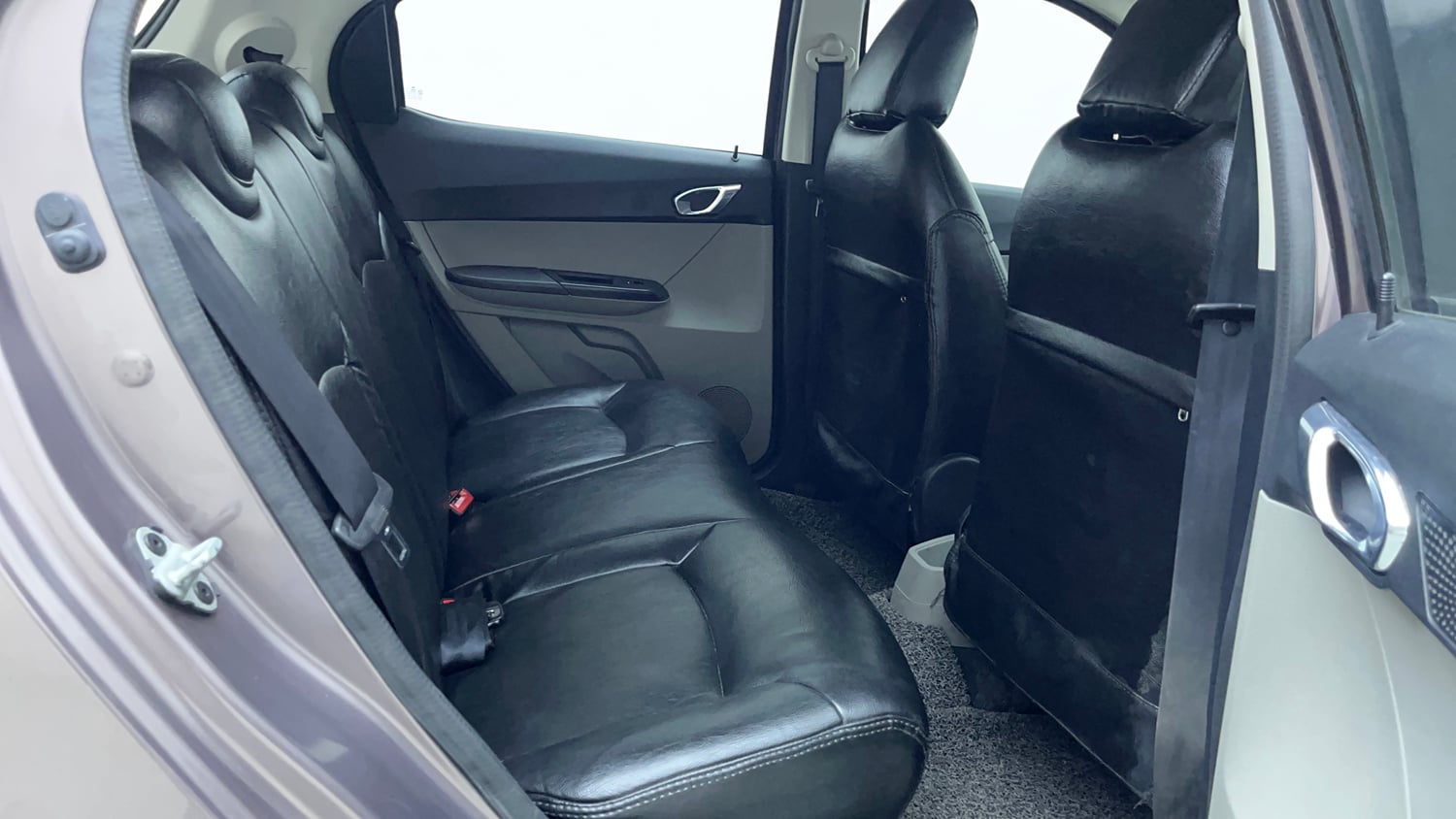 Used 2016 Tata Tiago Revotron XZ Petrol Manual interior RIGHT SIDE REAR DOOR CABIN VIEW