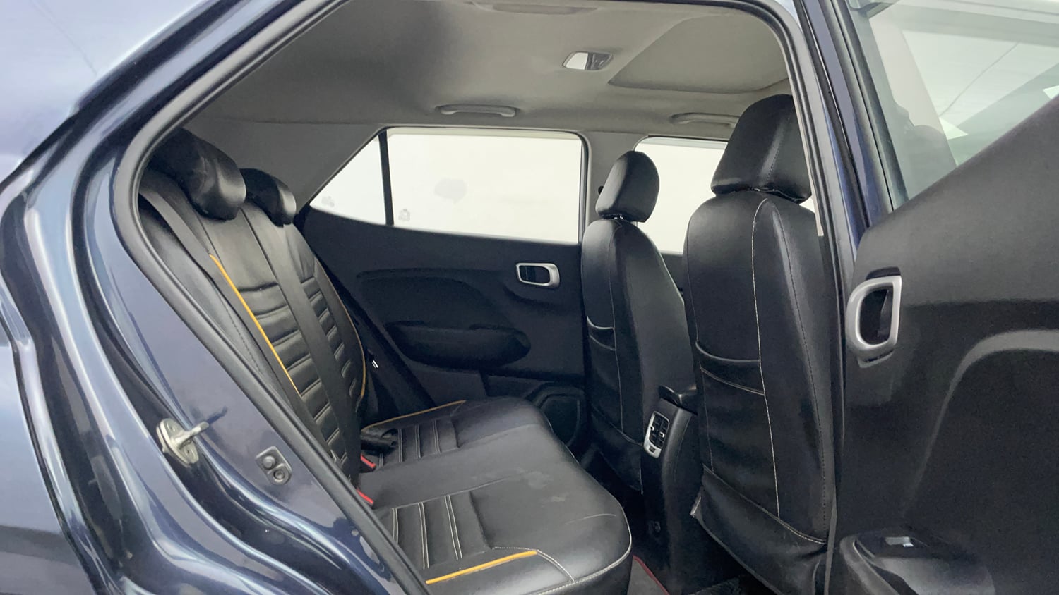 Used 2020 Hyundai Venue SX 1.5 CRDi Diesel Manual interior RIGHT SIDE REAR DOOR CABIN VIEW