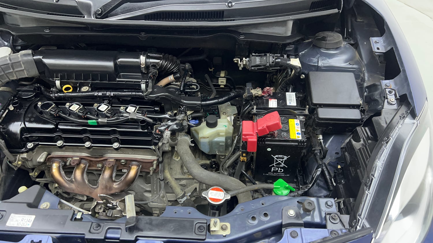 Used 2019 Maruti Suzuki Dzire ZXi Plus AMT Petrol Automatic engine ENGINE LEFT SIDE VIEW