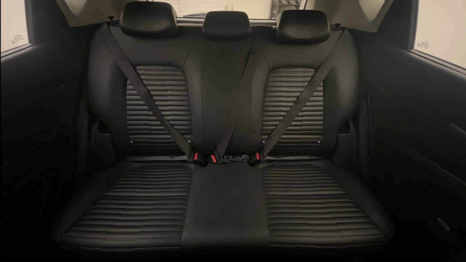 Used 2023 Kia Sonet GTX Plus 1.0 Turbo Petrol DCT Petrol Automatic interior REAR SEAT CONDITION VIEW