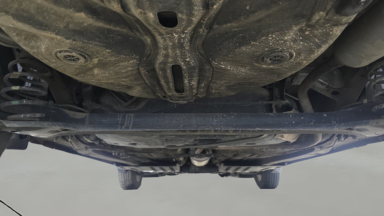 Used 2021 Maruti Suzuki Swift ZXi Petrol Manual extra REAR UNDERBODY VIEW (TAKEN FROM REAR)
