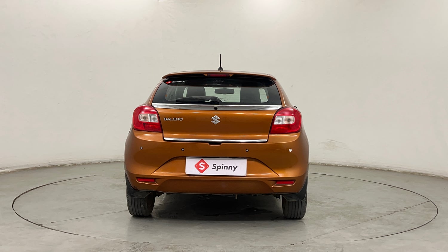 Used 2016 Maruti Suzuki Baleno Zeta 1.2 Petrol Manual exterior BACK VIEW
