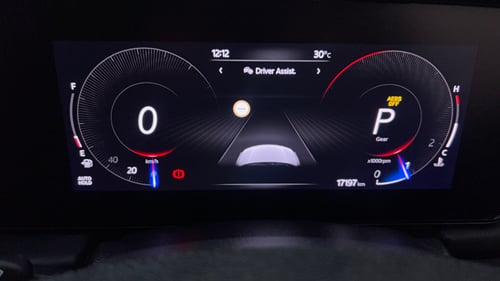 Used 2025 Mahindra XUV700 AX7 Luxury Pack Petrol AT 7 STR Petrol Automatic interior CLUSTERMETER VIEW