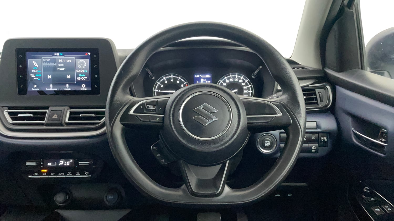 Used 2023 Maruti Suzuki Baleno Zeta AGS Petrol Automatic interior STEERING VIEW
