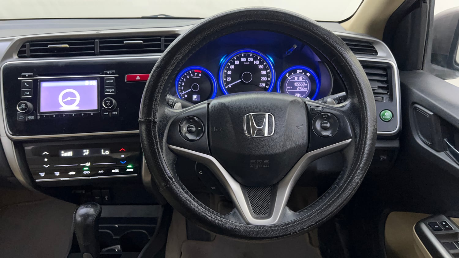 Used 2016 Honda City VX CVT Petrol Automatic interior STEERING VIEW