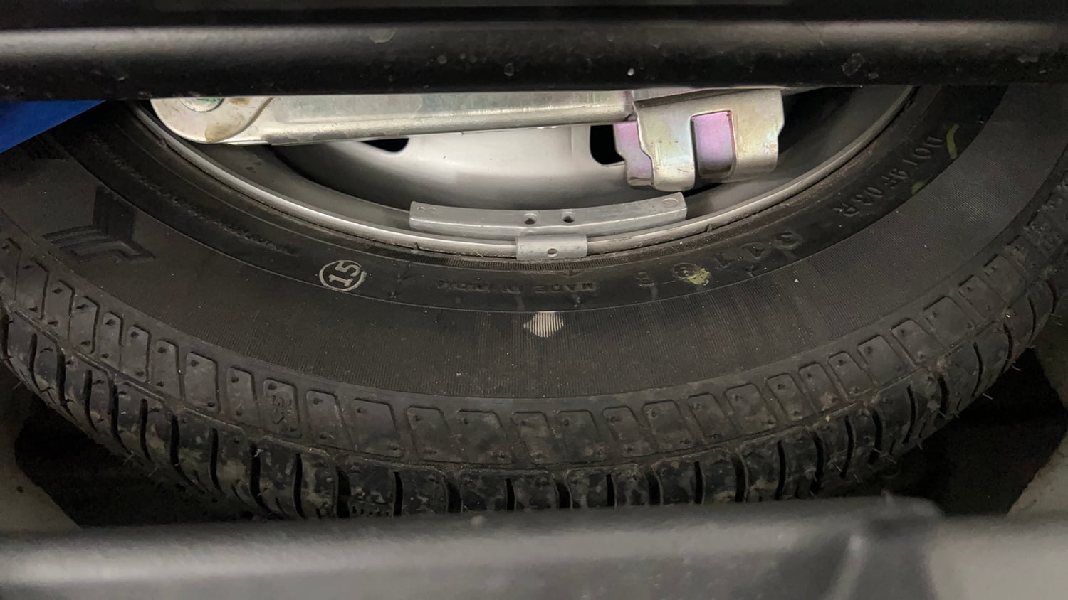 Used 2018 maruti-suzuki Alto K10 LXi (O) CNG Cng Manual tyres SPARE TYRE VIEW