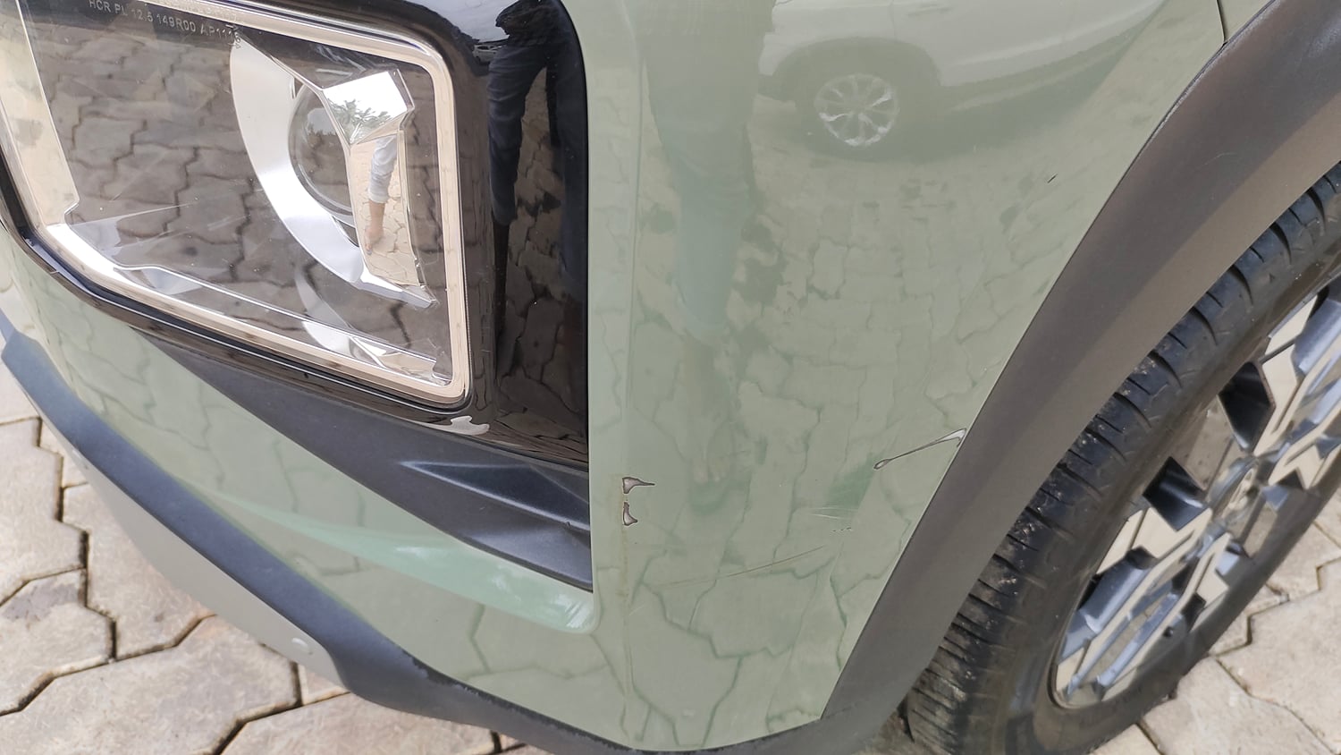 Used 2023 Hyundai Exter SX (O) 1.2 MT Petrol Manual dents MINOR SCRATCH
