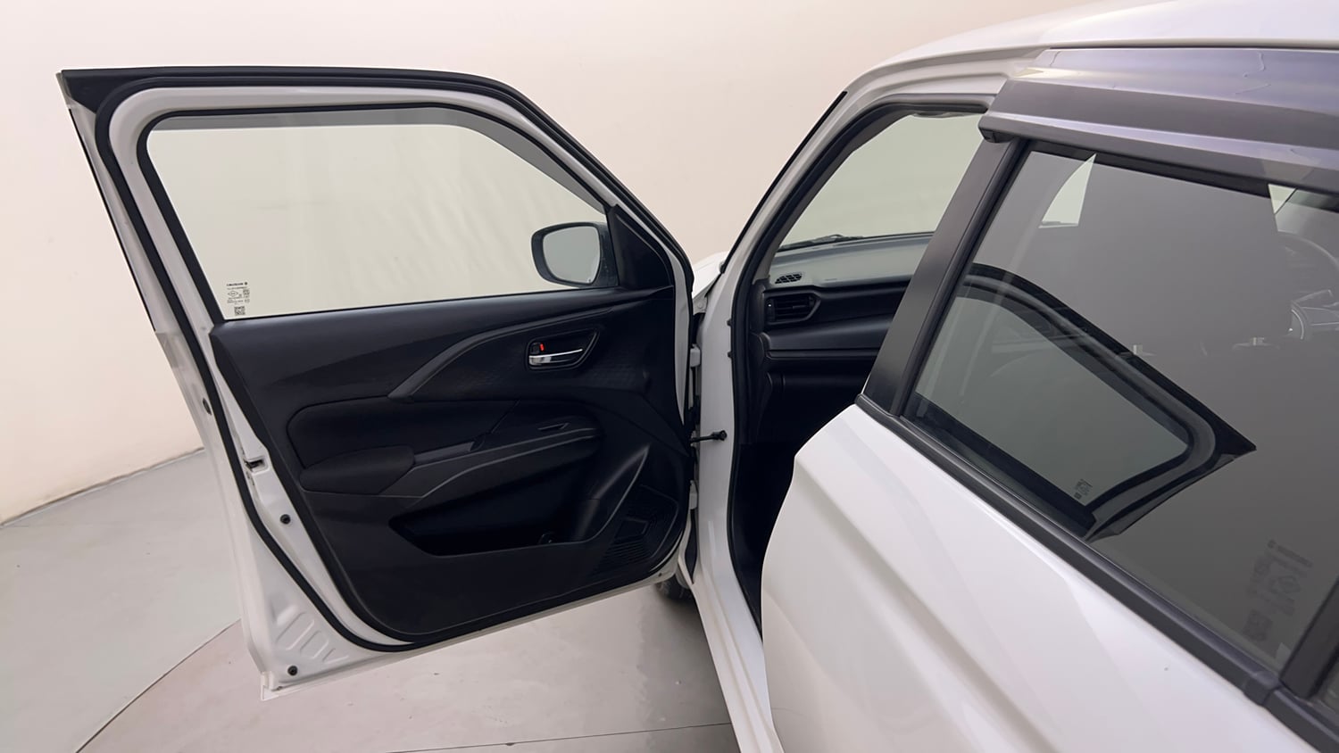 Used 2026 Maruti Suzuki Swift VXi AMT Petrol Automatic interior LEFT FRONT DOOR OPEN VIEW