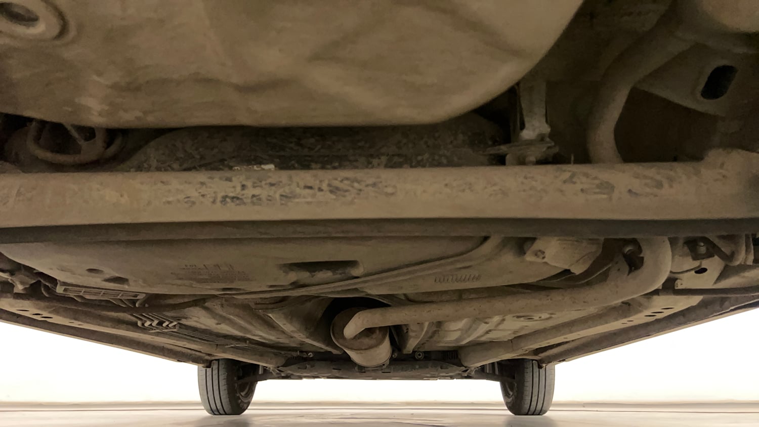 Used 2025 Maruti Suzuki Wagon R VXI 1.0 CNG Cng Manual extra REAR UNDERBODY VIEW (TAKEN FROM REAR)
