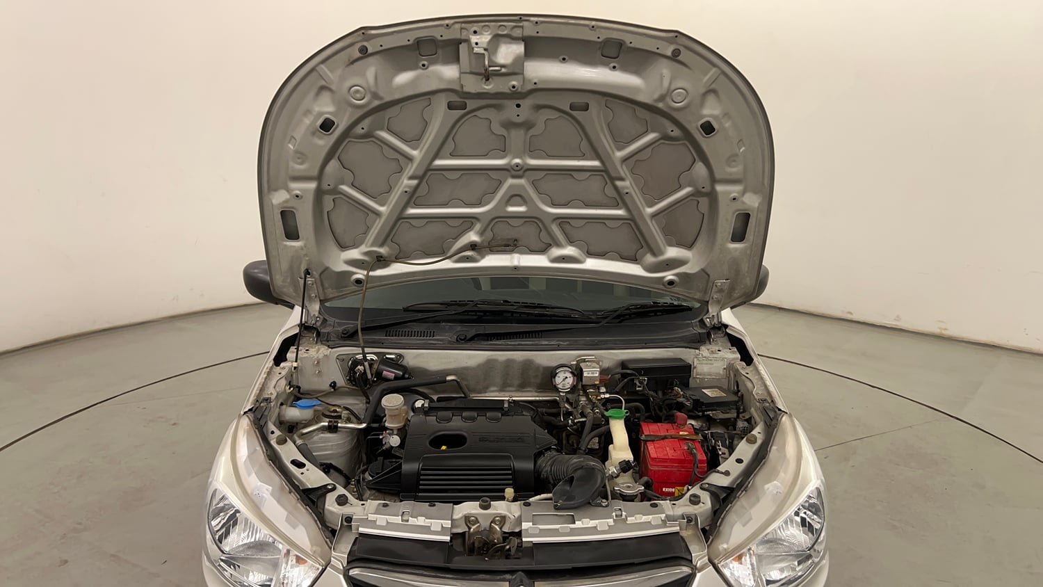 Used 2018 maruti-suzuki Alto K10 LXi (O) CNG Cng Manual engine ENGINE & BONNET OPEN FRONT VIEW