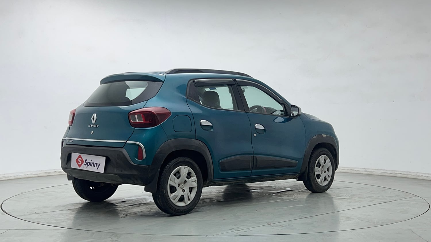 Used 2022 Renault Kwid RXT 1.0 Petrol Manual exterior RIGHT REAR CORNER VIEW