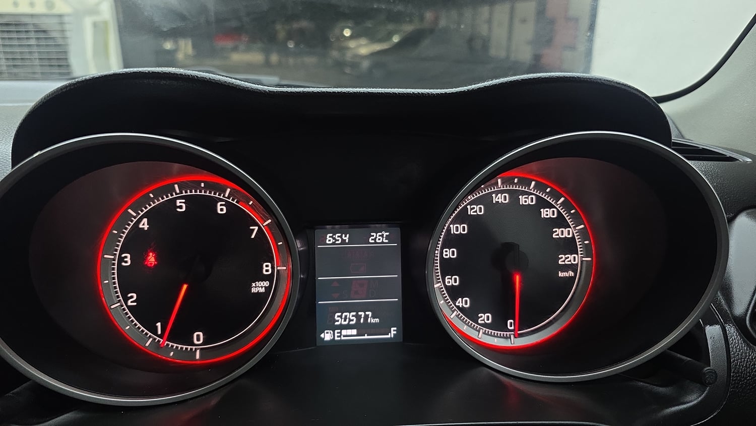 Used 2021 Maruti Suzuki Swift ZXi Petrol Manual interior CLUSTERMETER VIEW
