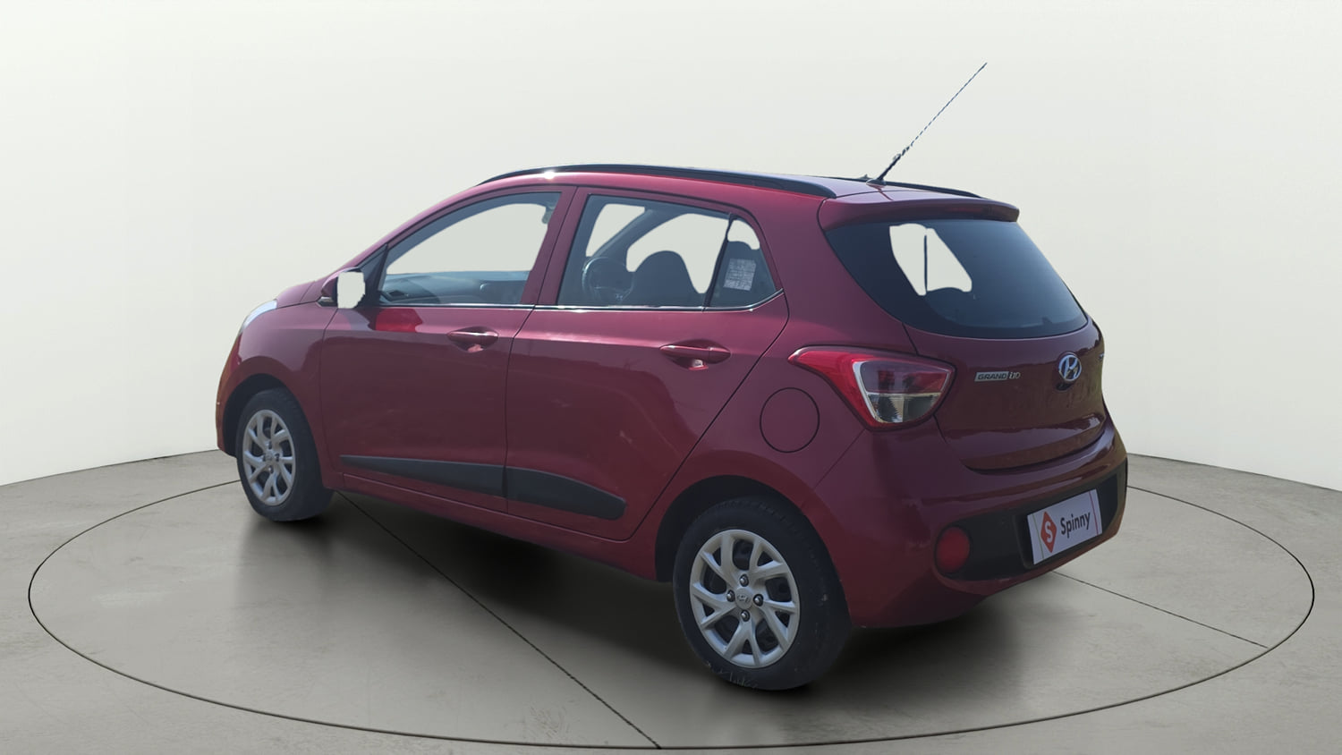 Used 2018 Hyundai Grand i10 Sportz 1.2 Kappa VTVT Petrol Manual exterior LEFT REAR CORNER VIEW