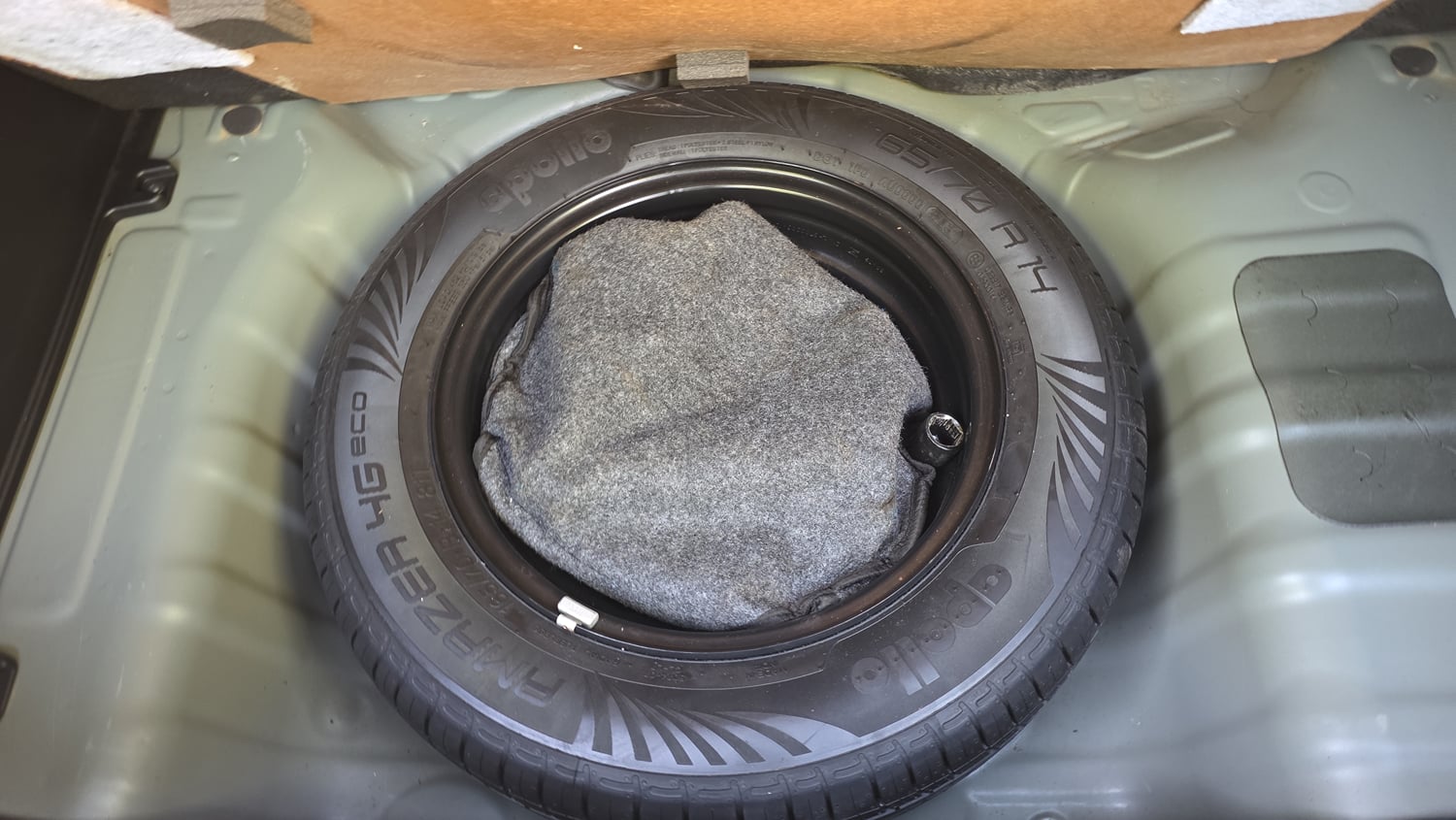 Used 2023 Hyundai Exter S 1.2 MT Petrol Manual tyres SPARE TYRE VIEW