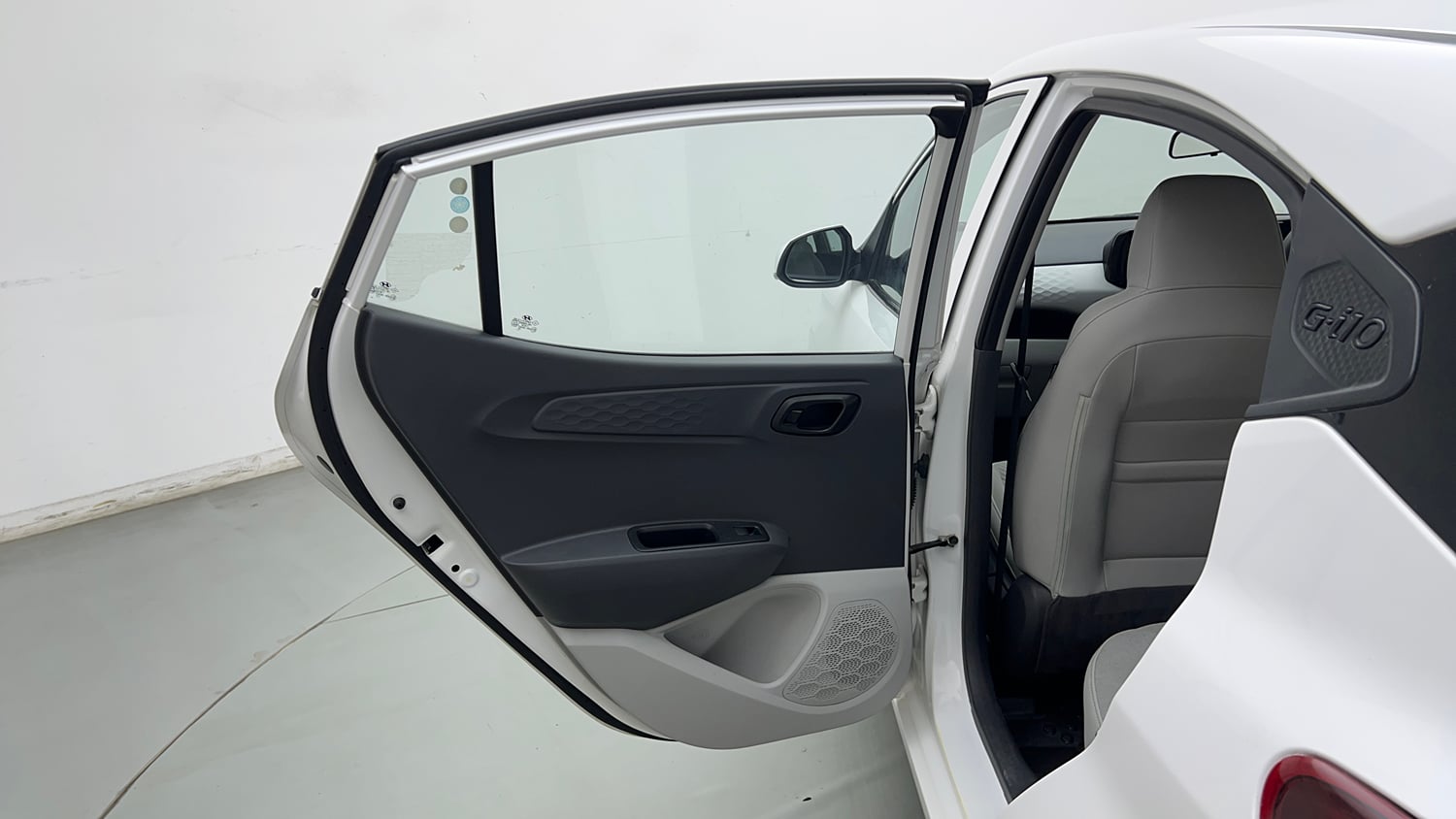 Used 2024 Hyundai Grand i10 Nios Magna 1.2 Kappa AMT Petrol Automatic interior LEFT REAR DOOR OPEN VIEW