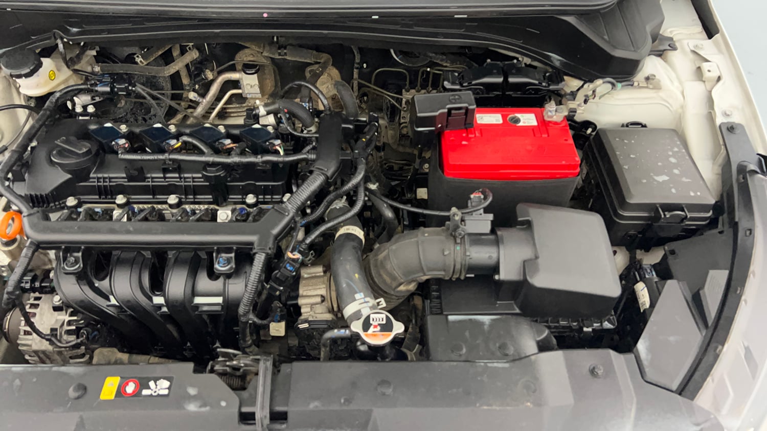 Used 2023 Hyundai i20 Sportz 1.2 MT Petrol Manual engine ENGINE LEFT SIDE VIEW