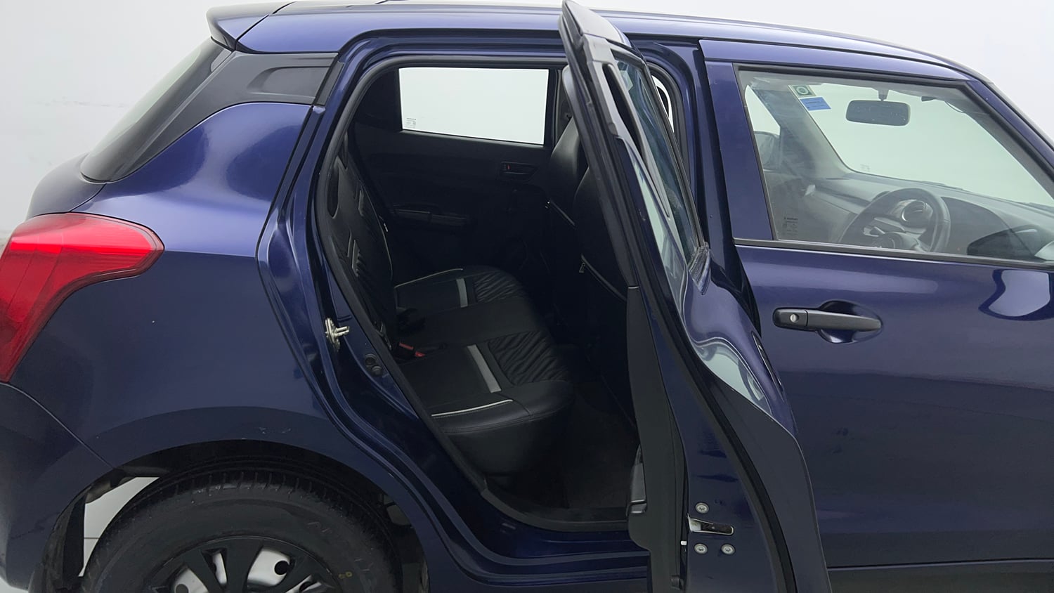 Used 2019 Maruti Suzuki Swift LXi Petrol Manual interior RIGHT SIDE REAR DOOR CABIN VIEW