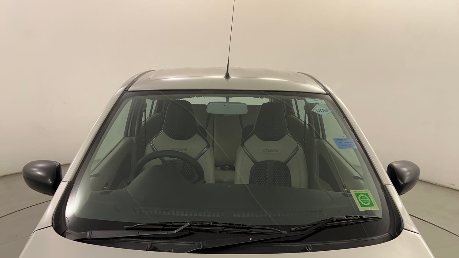 Used 2017 Maruti Suzuki Celerio VXi CNG Cng Manual exterior FRONT WINDSHIELD VIEW