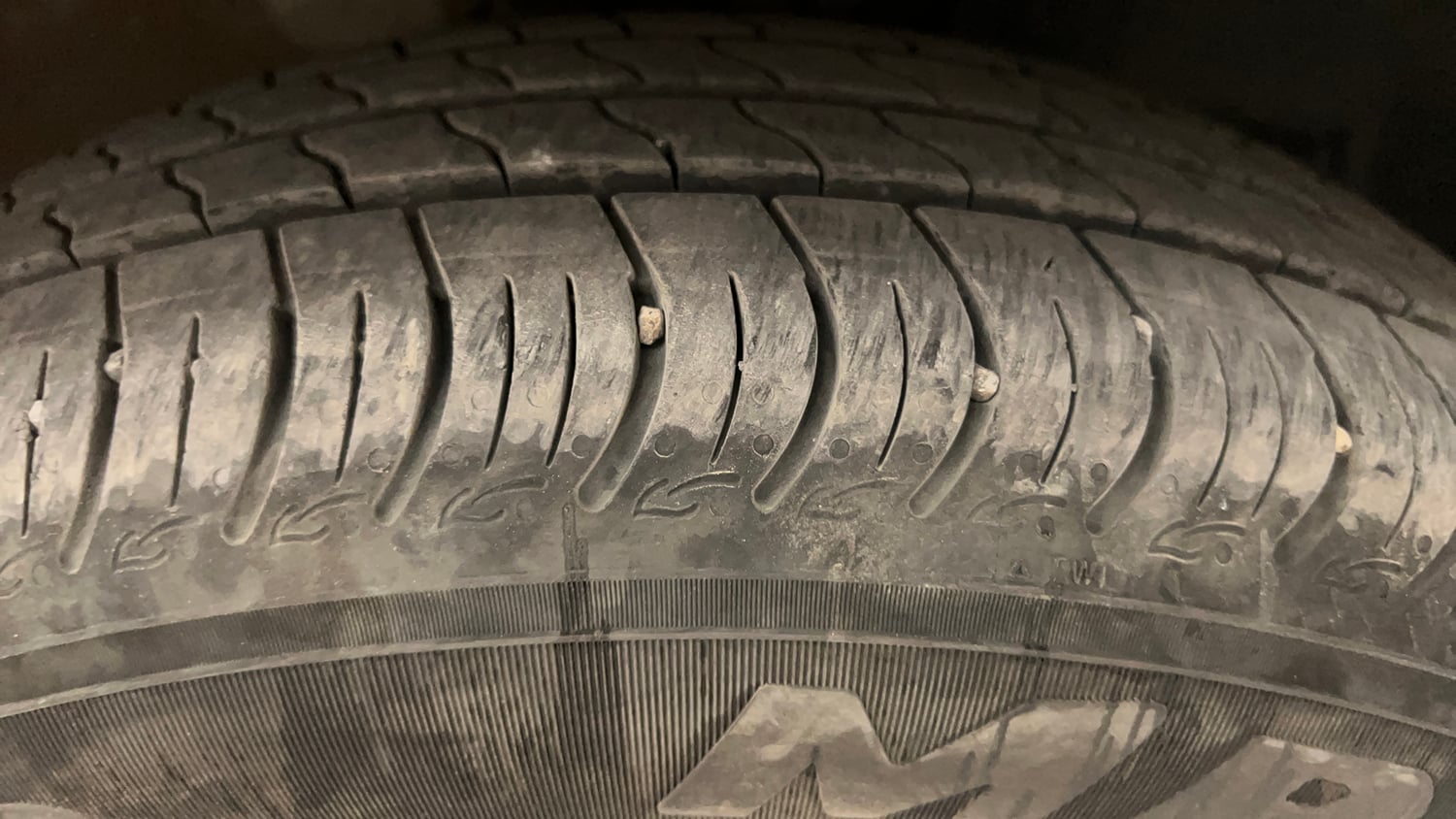 Used 2025 Maruti Suzuki Wagon R VXI 1.0 CNG Cng Manual tyres RIGHT FRONT TYRE TREAD VIEW