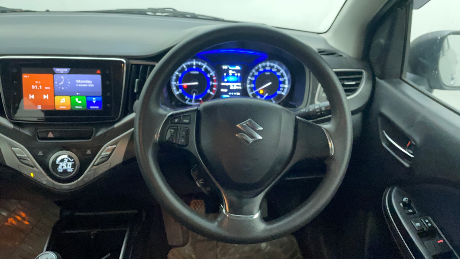 Used 2020 Maruti Suzuki Baleno Zeta Petrol Manual interior STEERING VIEW