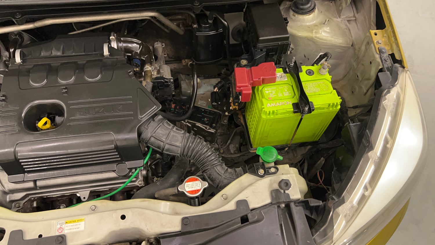 Used 2015 Maruti Suzuki Celerio VXi AMT Petrol Automatic engine ENGINE LEFT SIDE VIEW