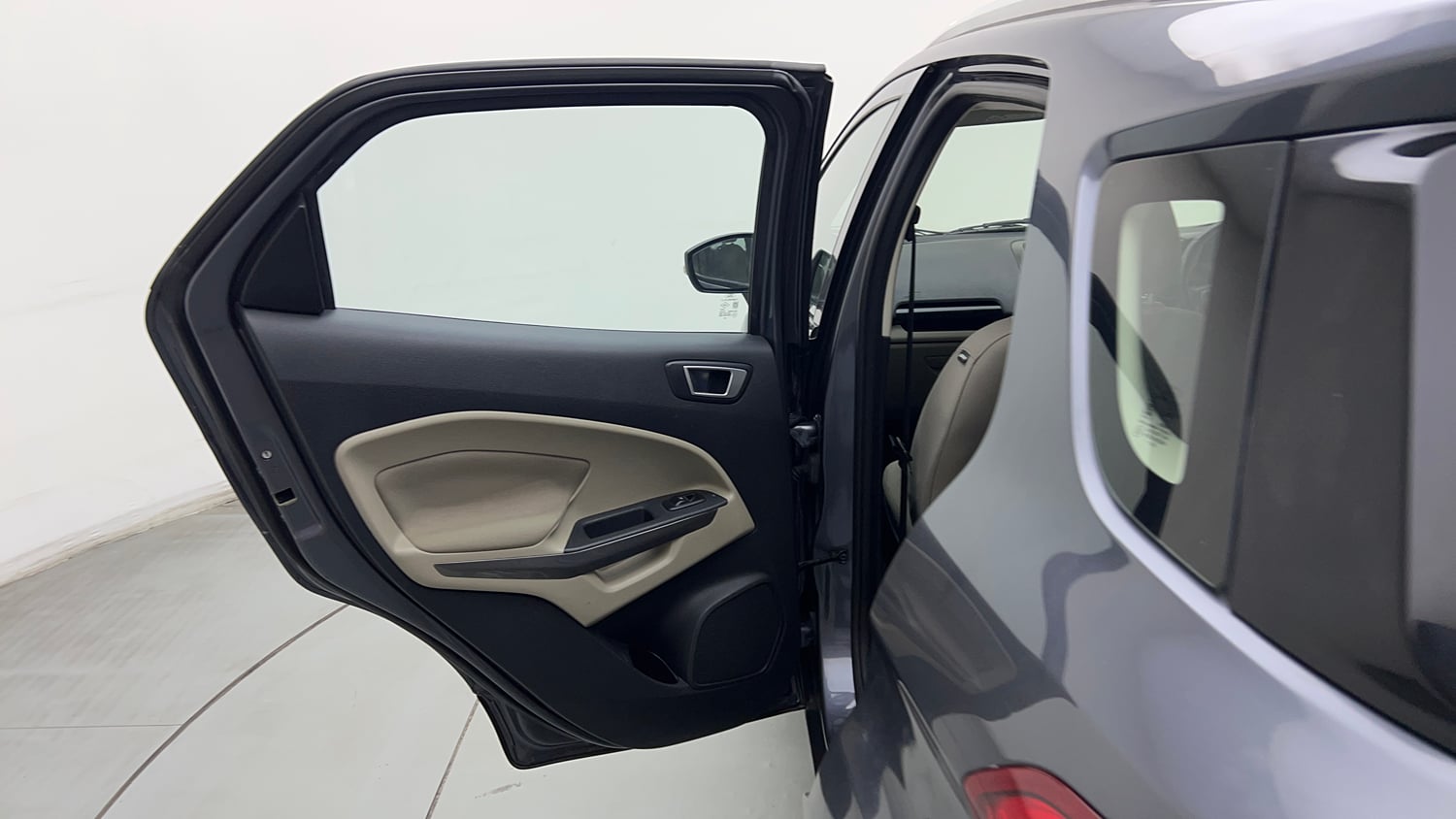 Used 2020 Ford EcoSport Titanium Plus 1.5L Ti-VCT AT Petrol Automatic interior LEFT REAR DOOR OPEN VIEW