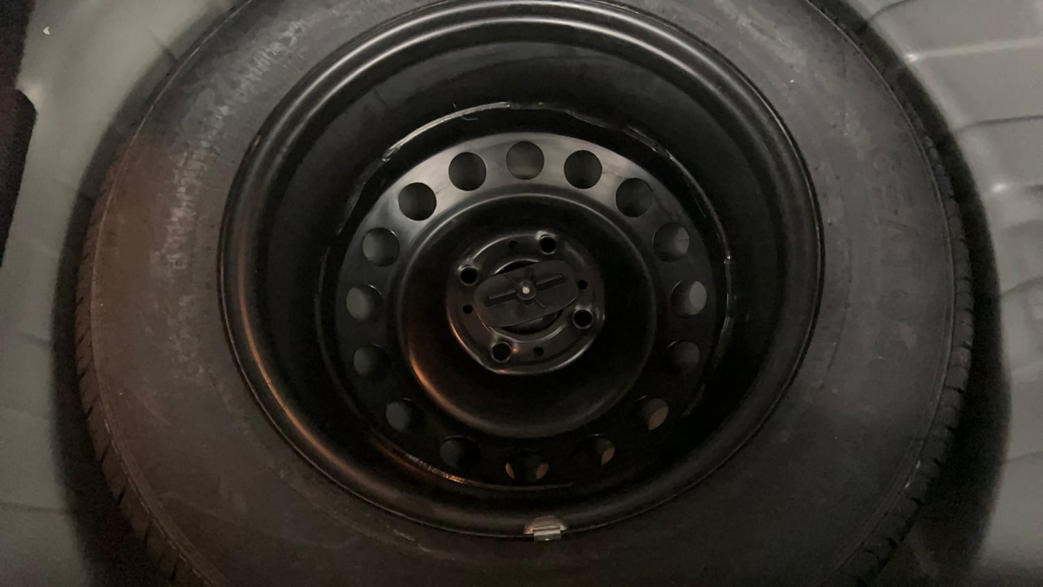 Used 2023 Tata Punch Camo Accomplished MT Petrol Manual tyres SPARE TYRE VIEW