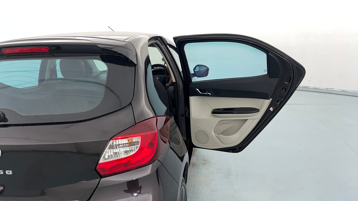 Used 2023 Tata Tiago XZ Plus Petrol Manual interior RIGHT REAR DOOR OPEN VIEW