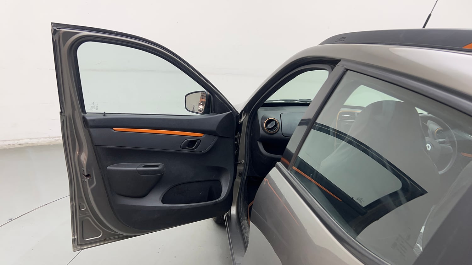 Used 2020 Renault Kwid CLIMBER 1.0 AMT Petrol Automatic interior LEFT FRONT DOOR OPEN VIEW