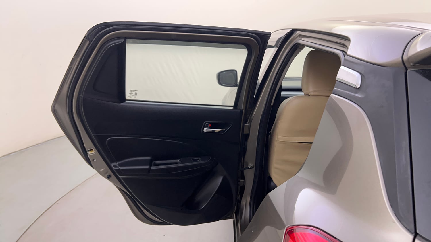 Used 2018 Maruti Suzuki Swift ZXi AMT Petrol Automatic interior LEFT REAR DOOR OPEN VIEW