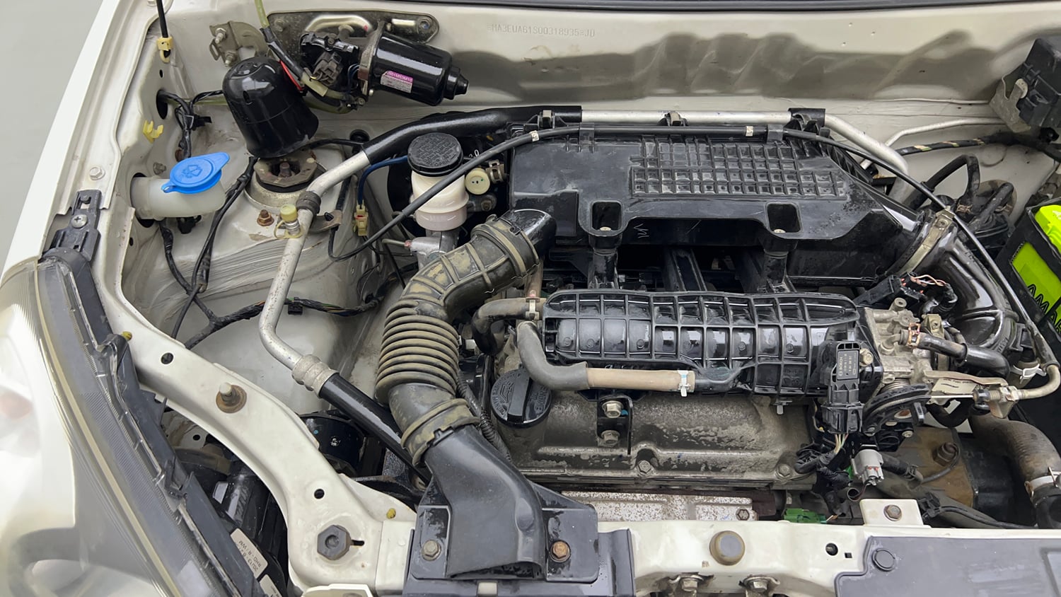 Used 2013 Maruti Suzuki Alto 800 Lxi Petrol Manual engine ENGINE RIGHT SIDE VIEW