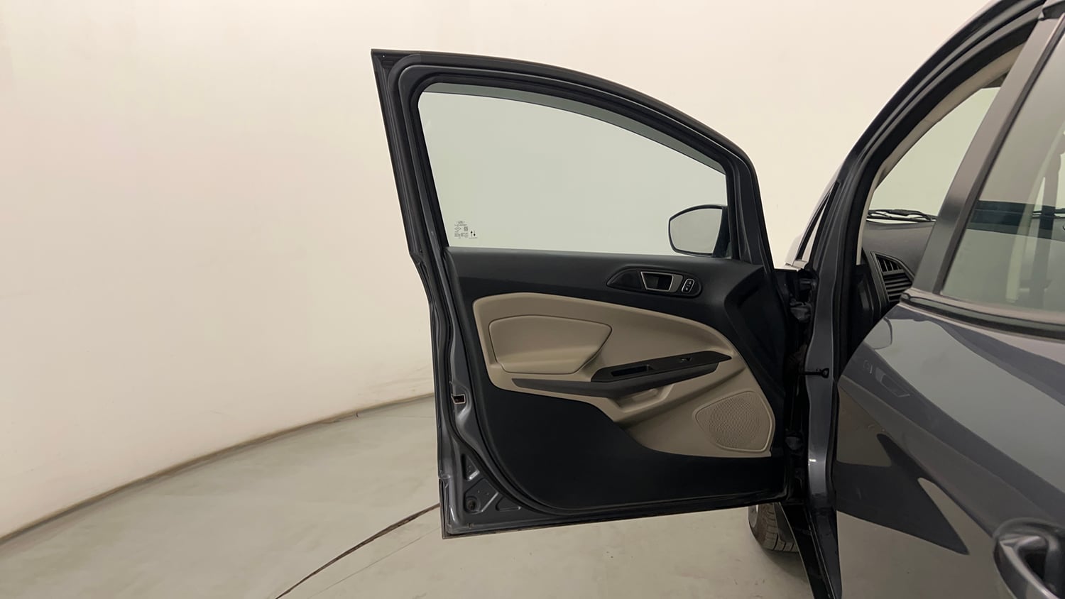 Used 2021 Ford EcoSport Titanium 1.5L Ti-VCT Petrol Manual interior LEFT FRONT DOOR OPEN VIEW