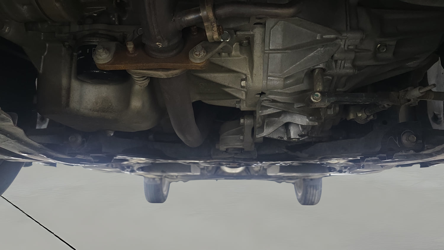 Used 2021 Maruti Suzuki Swift ZXi Petrol Manual extra FRONT LEFT UNDERBODY VIEW