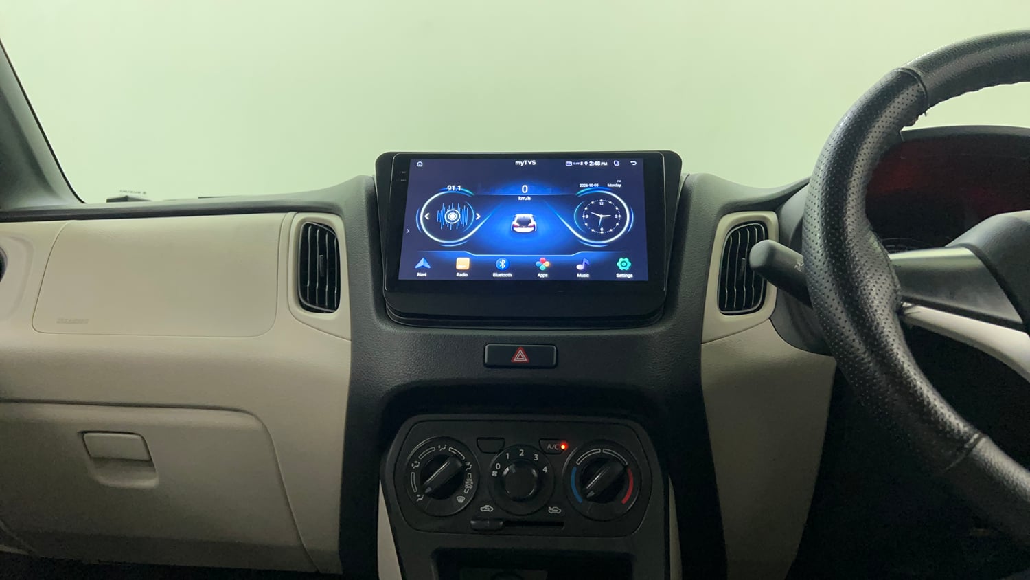 Used 2025 Maruti Suzuki Wagon R VXI 1.0 CNG Cng Manual interior MUSIC SYSTEM & AC CONTROL VIEW