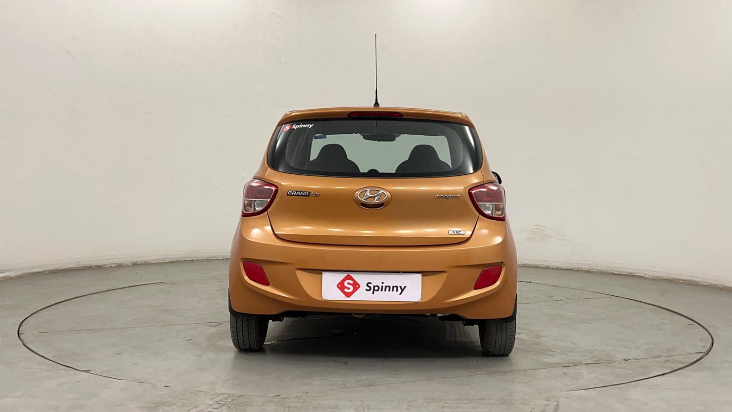 Used 2016 Hyundai Grand i10 Magna 1.2 Kappa VTVT Petrol Manual exterior BACK VIEW