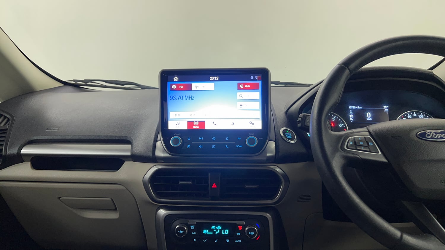 Used 2021 Ford EcoSport Titanium 1.5L Ti-VCT Petrol Manual interior MUSIC SYSTEM & AC CONTROL VIEW