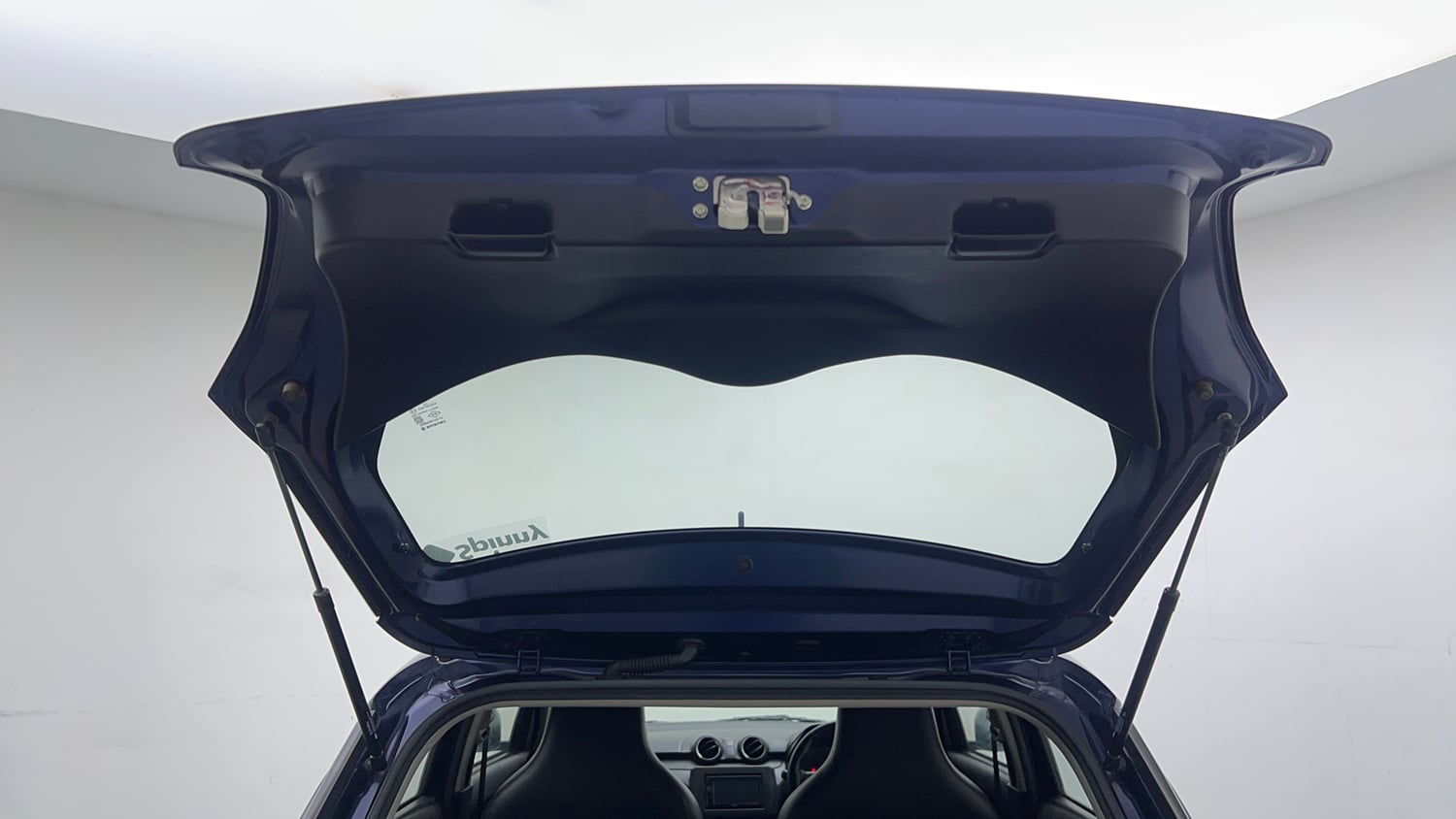 Used 2019 Maruti Suzuki Swift LXi Petrol Manual interior DICKY DOOR OPEN VIEW