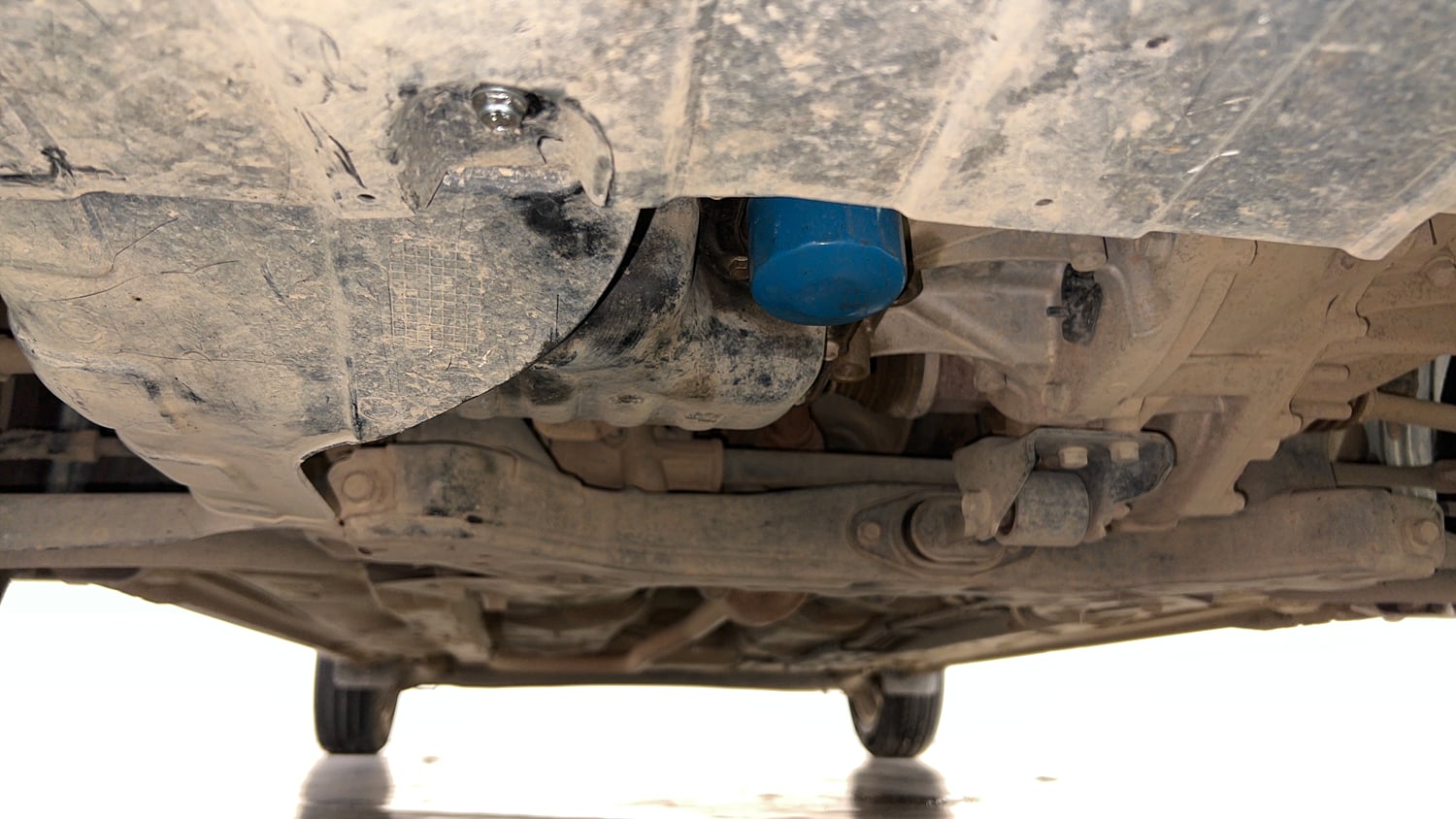 Used 2020 Hyundai Grand i10 Nios Sportz 1.2 Kappa VTVT Petrol Manual extra FRONT LEFT UNDERBODY VIEW