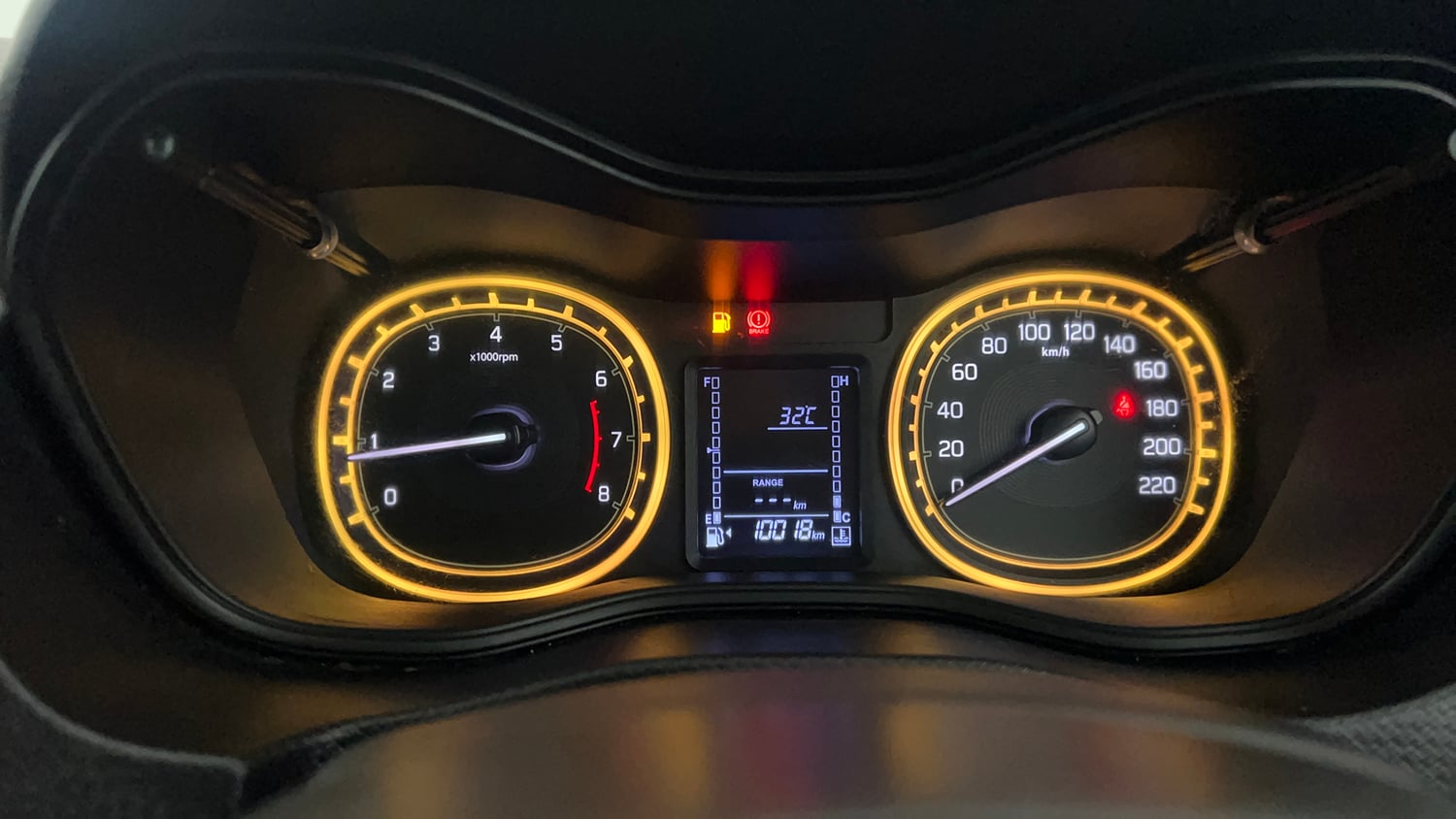 Used 2022 maruti-suzuki Vitara Brezza ZXi Plus Petrol Manual interior CLUSTERMETER VIEW