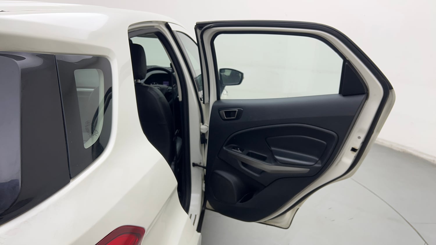 Used 2018 Ford EcoSport Trend 1.5L TDCi Diesel Manual interior RIGHT REAR DOOR OPEN VIEW