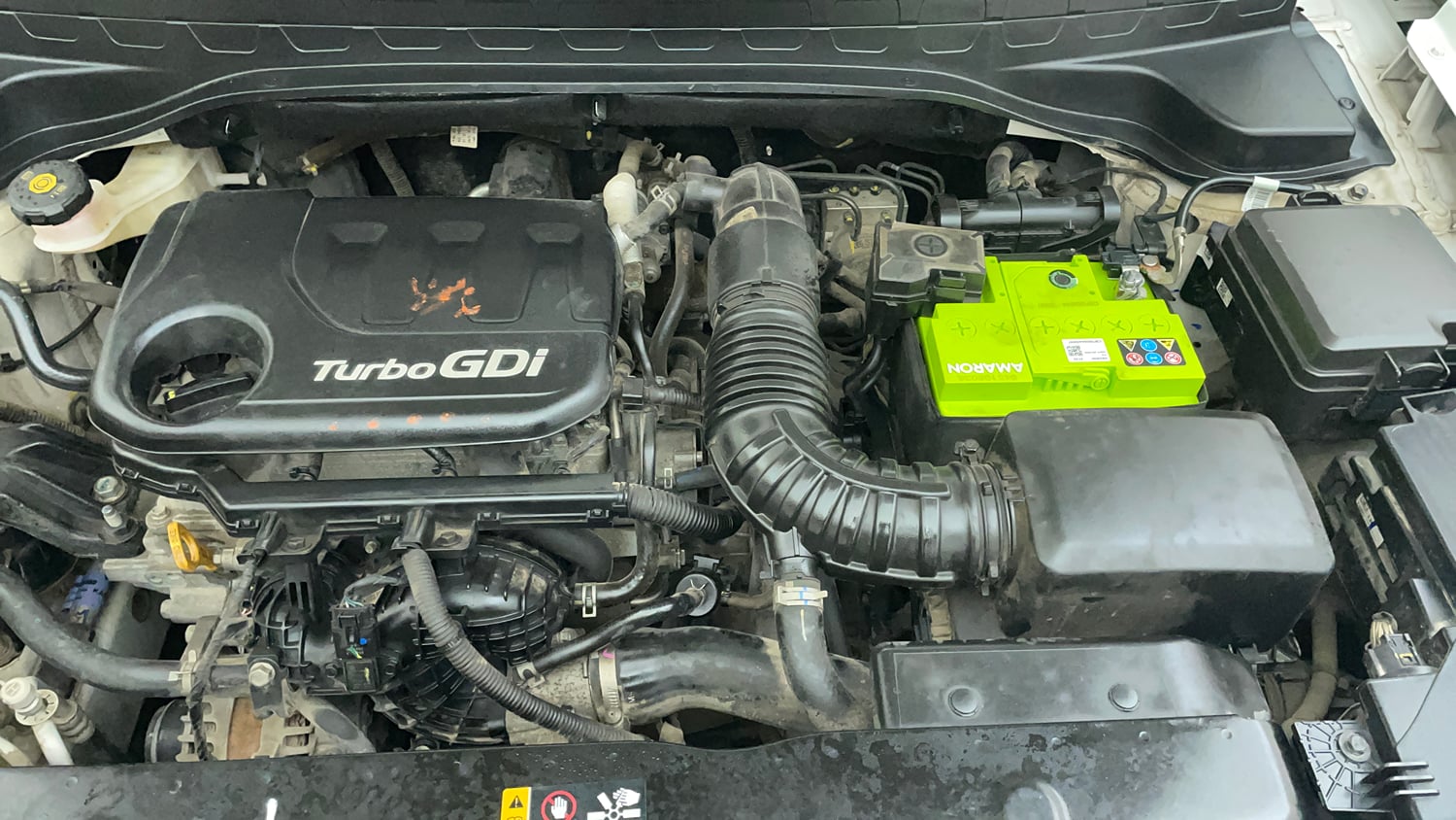 Used 2023 Kia Sonet GTX Plus 1.0 Turbo Petrol DCT Petrol Automatic engine ENGINE LEFT SIDE VIEW