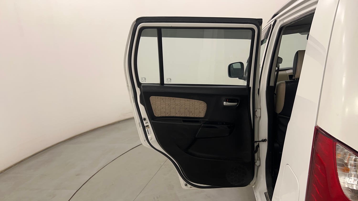 Used 2017 Maruti Suzuki Wagon R Vxi (ABS-Airbag) Petrol Manual interior LEFT REAR DOOR OPEN VIEW