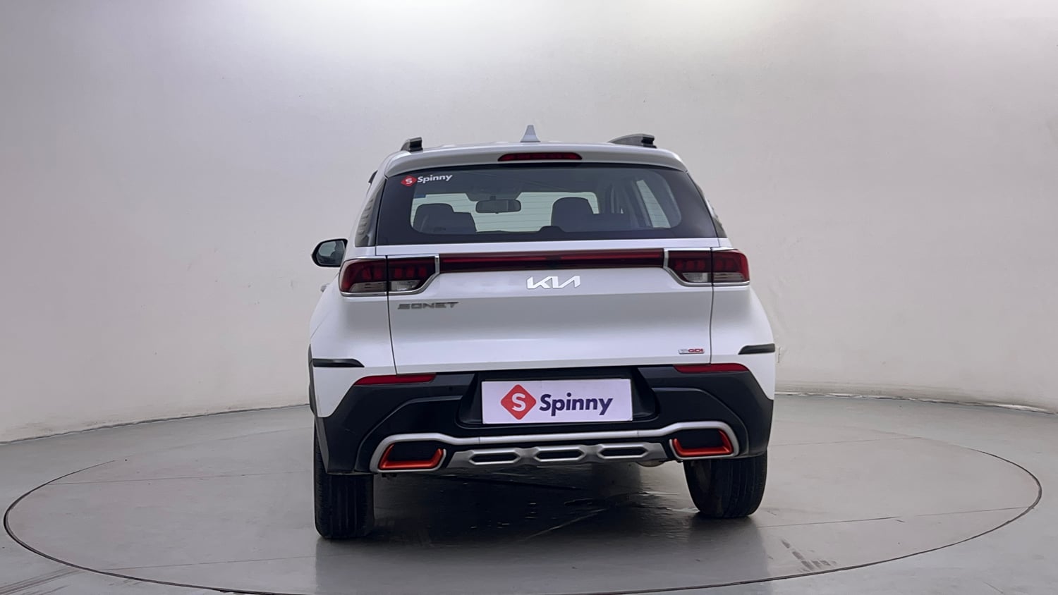 Used 2022 Kia Sonet Anniversary Edition 1.0 iMT Petrol Manual exterior BACK VIEW