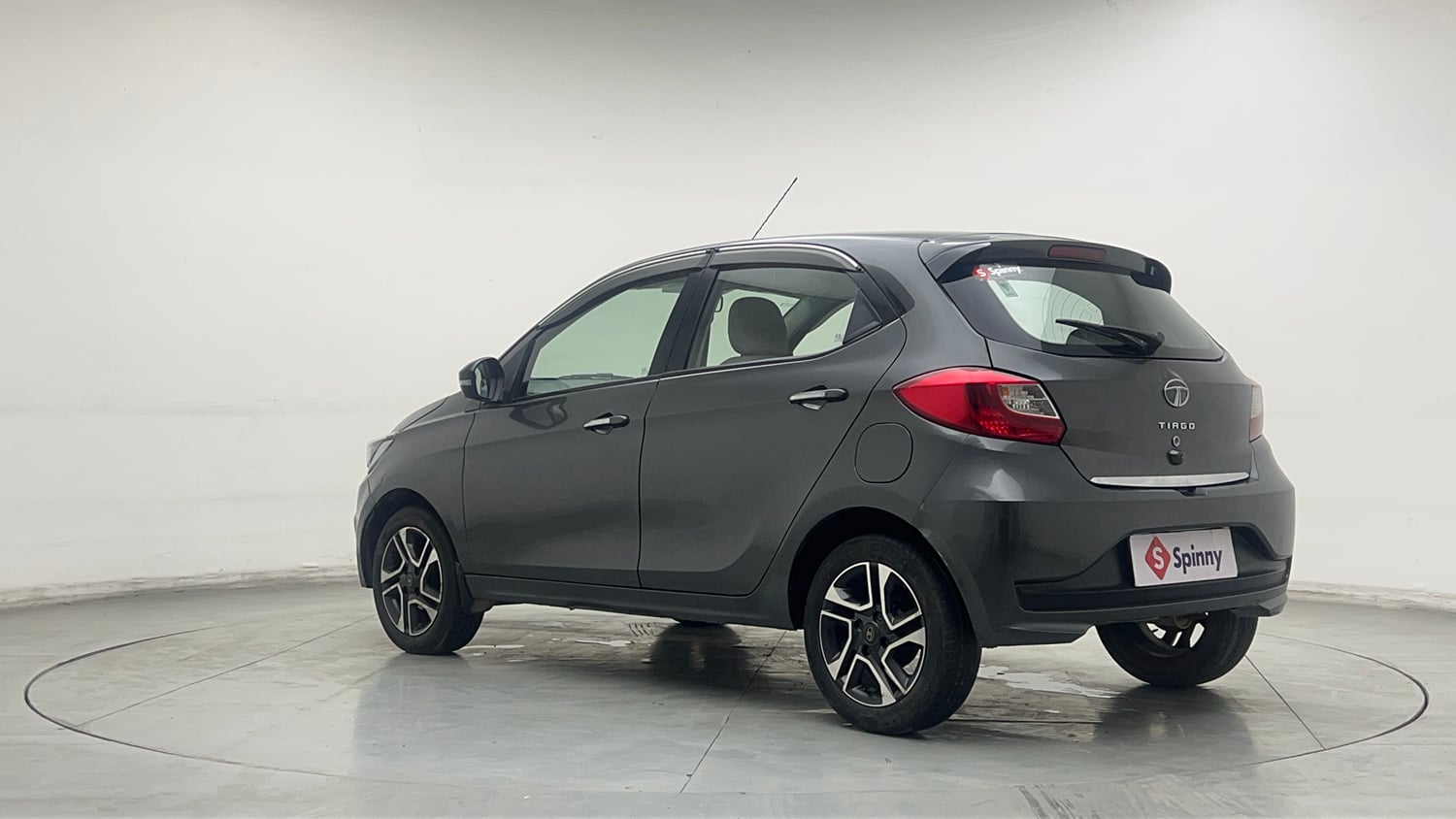 Used 2023 Tata Tiago XZA Plus Petrol Automatic exterior LEFT REAR CORNER VIEW