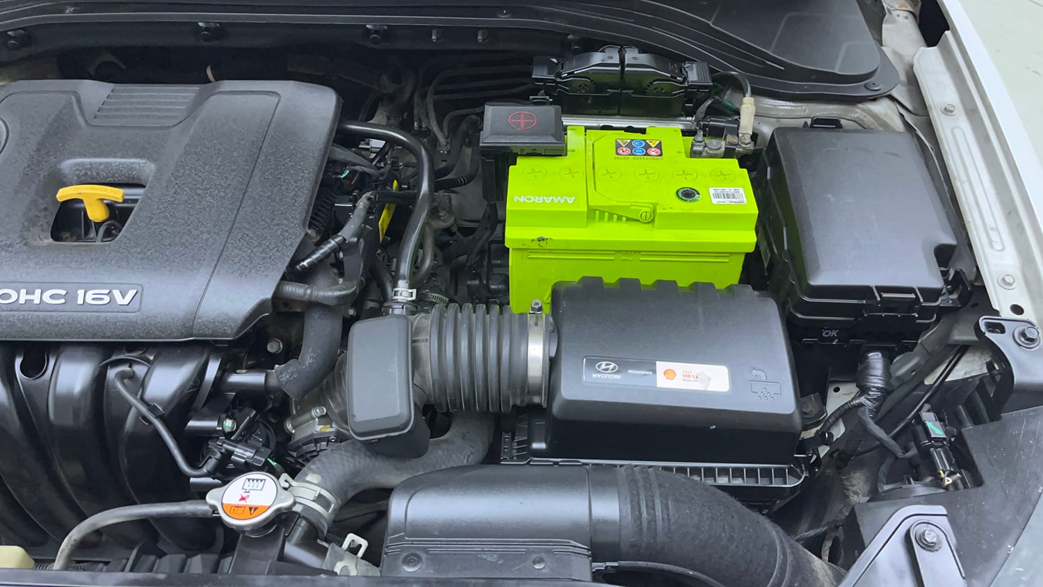 Used 2017 Hyundai Elantra 2.0 SX (O) AT Petrol Automatic engine ENGINE LEFT SIDE VIEW